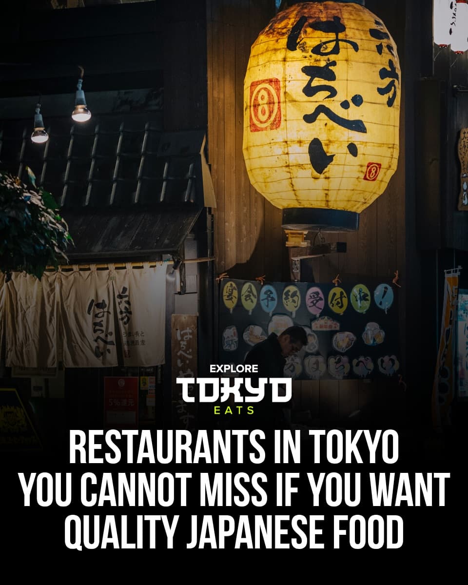 Best Places To Eat Authentic Japanese Food In Tokyo