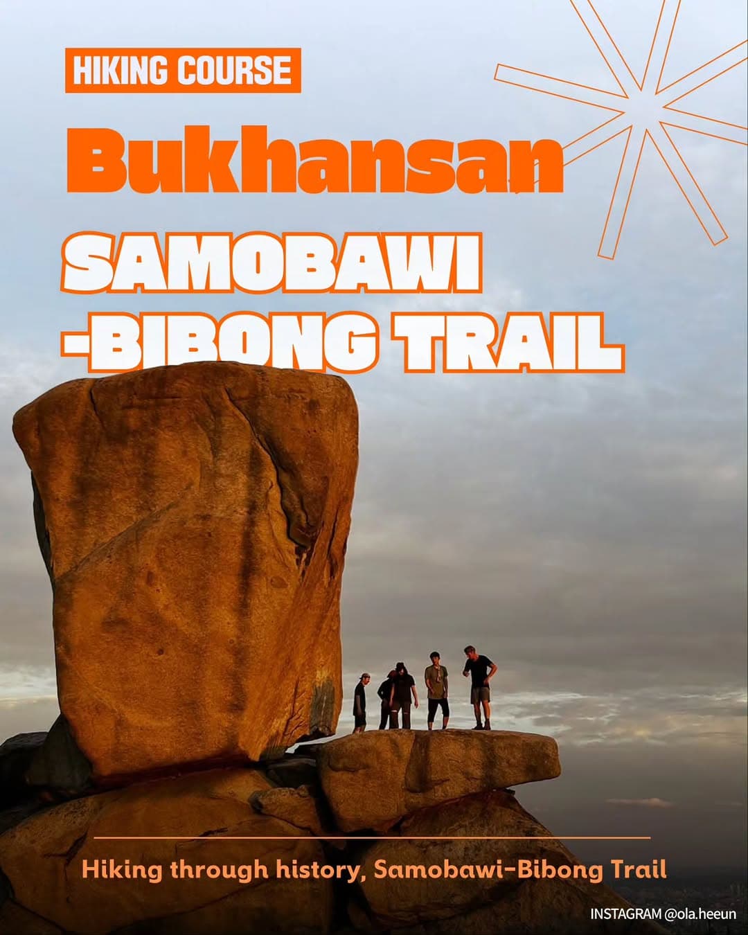 Bukhansan Samobawi-Bibong Trail Hiking Guide