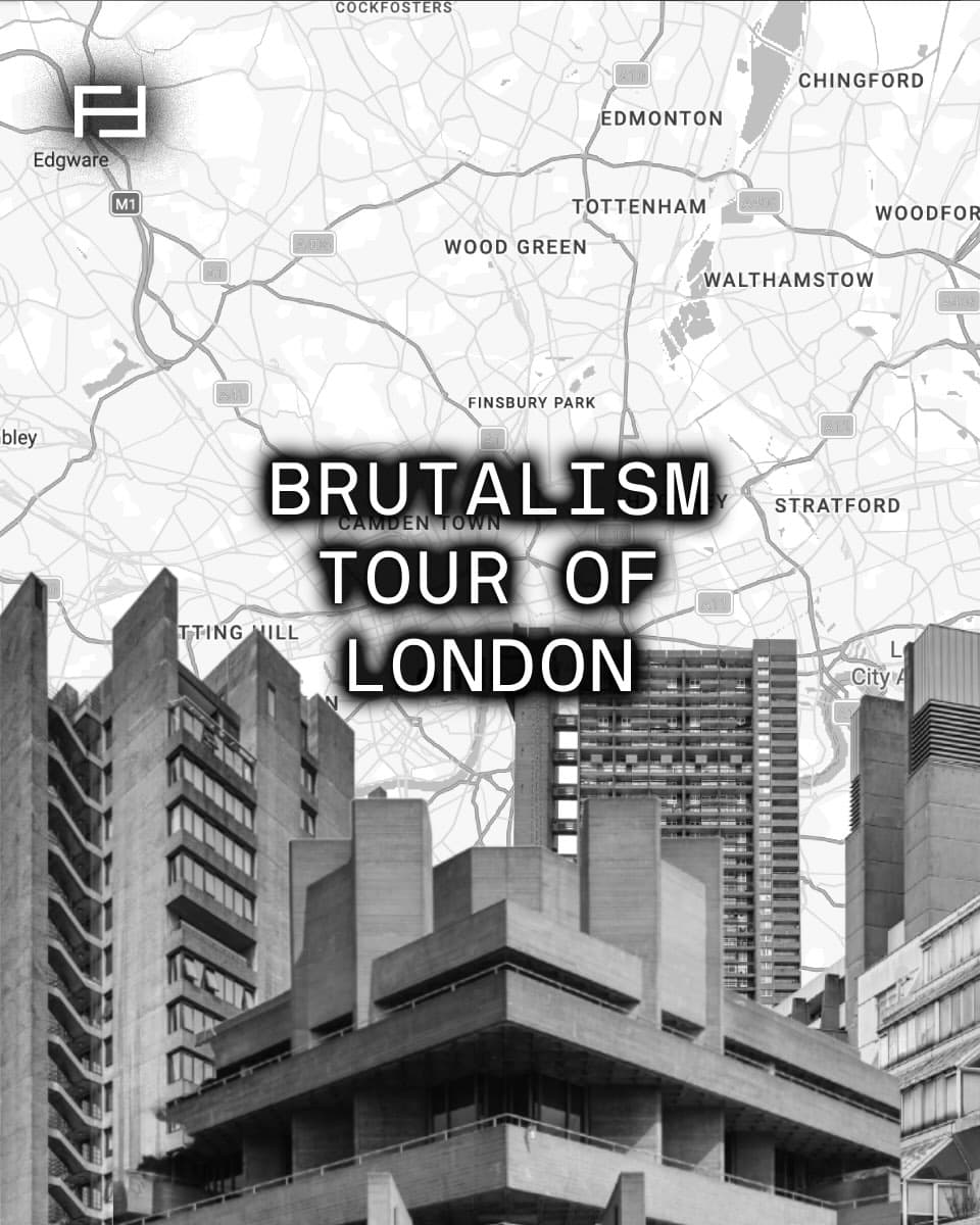 London's Best Brutalist Architecture Tour