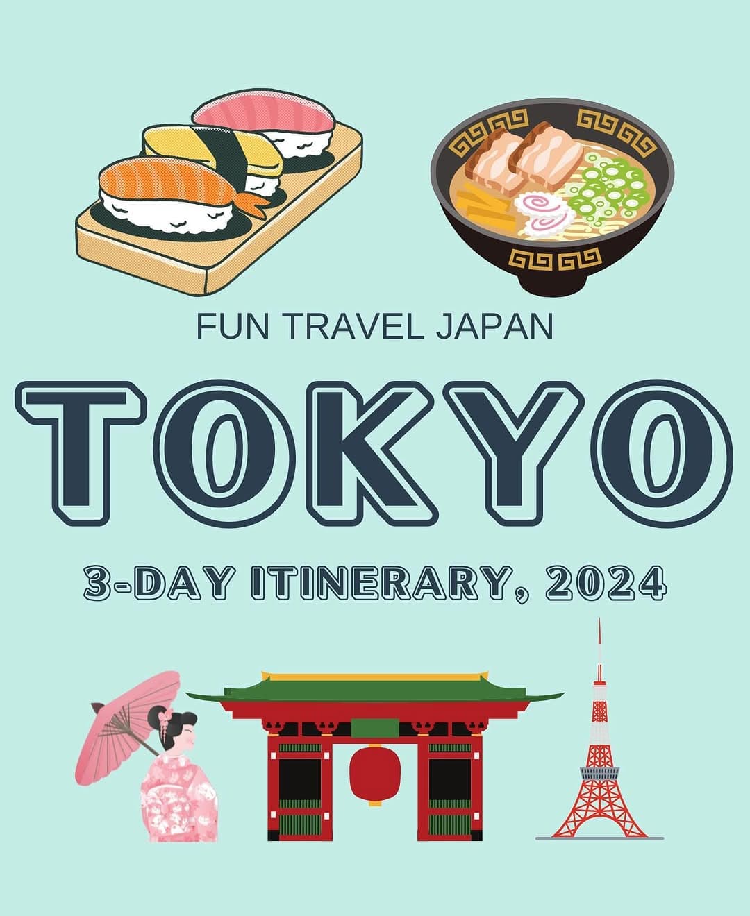 Tokyo Itinerary: Modern, Traditional, and Imperial Gems
