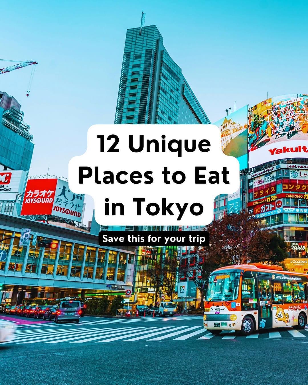 Tokyo's Top Spots for Food and Drink