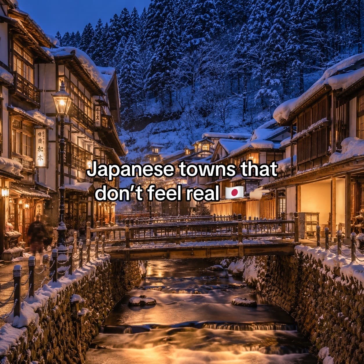 Picturesque Japanese Towns And Hot Spring Destinations