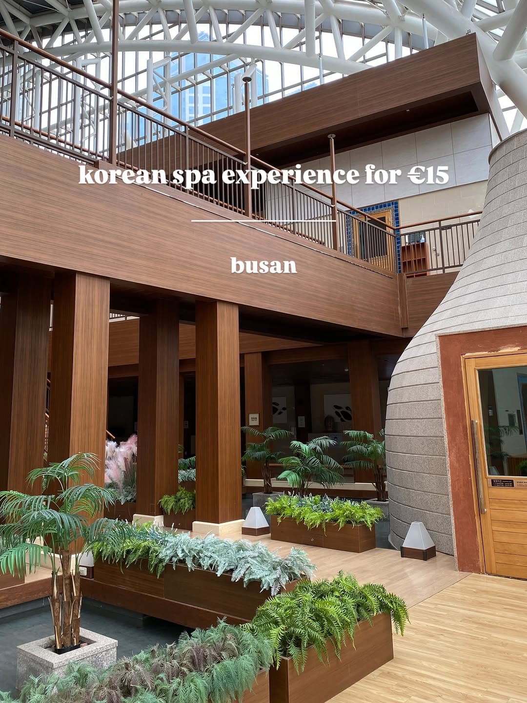 Korean Spa Experience Within Busan Department Store