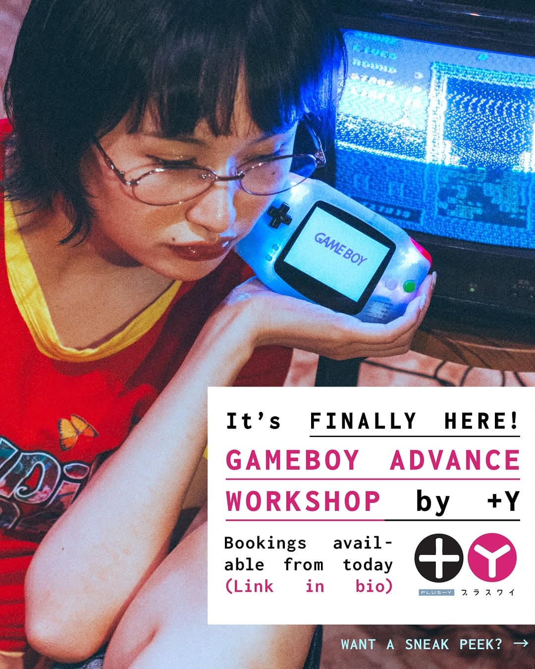 Game Boy Advance Modding Workshops In Tokyo