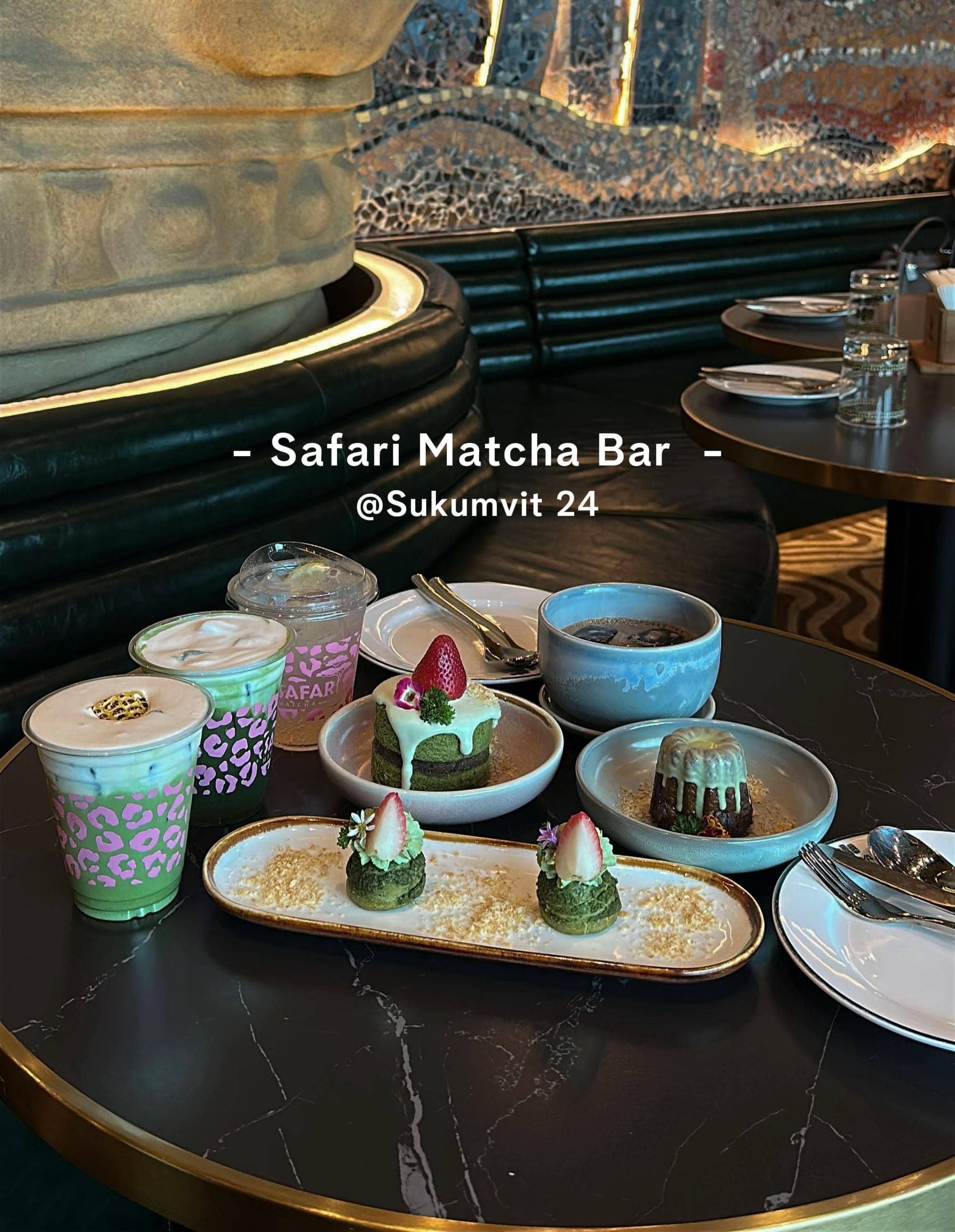 Safari Matcha Bar Opens Rooftop Location In Bangkok