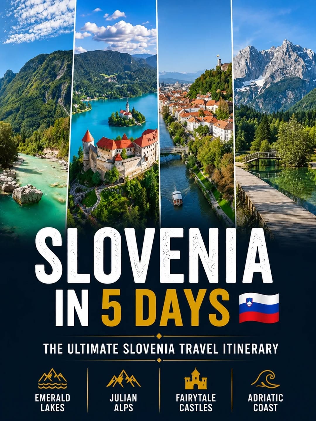 Slovenia's Fairytale Lakes, Coast, and Castles
