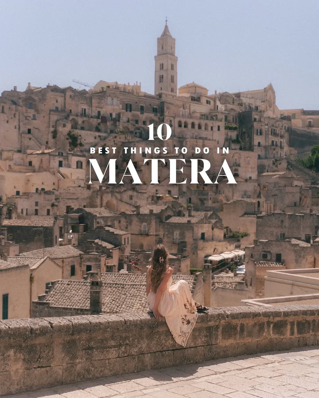 Viewpoints and Cafes in Matera