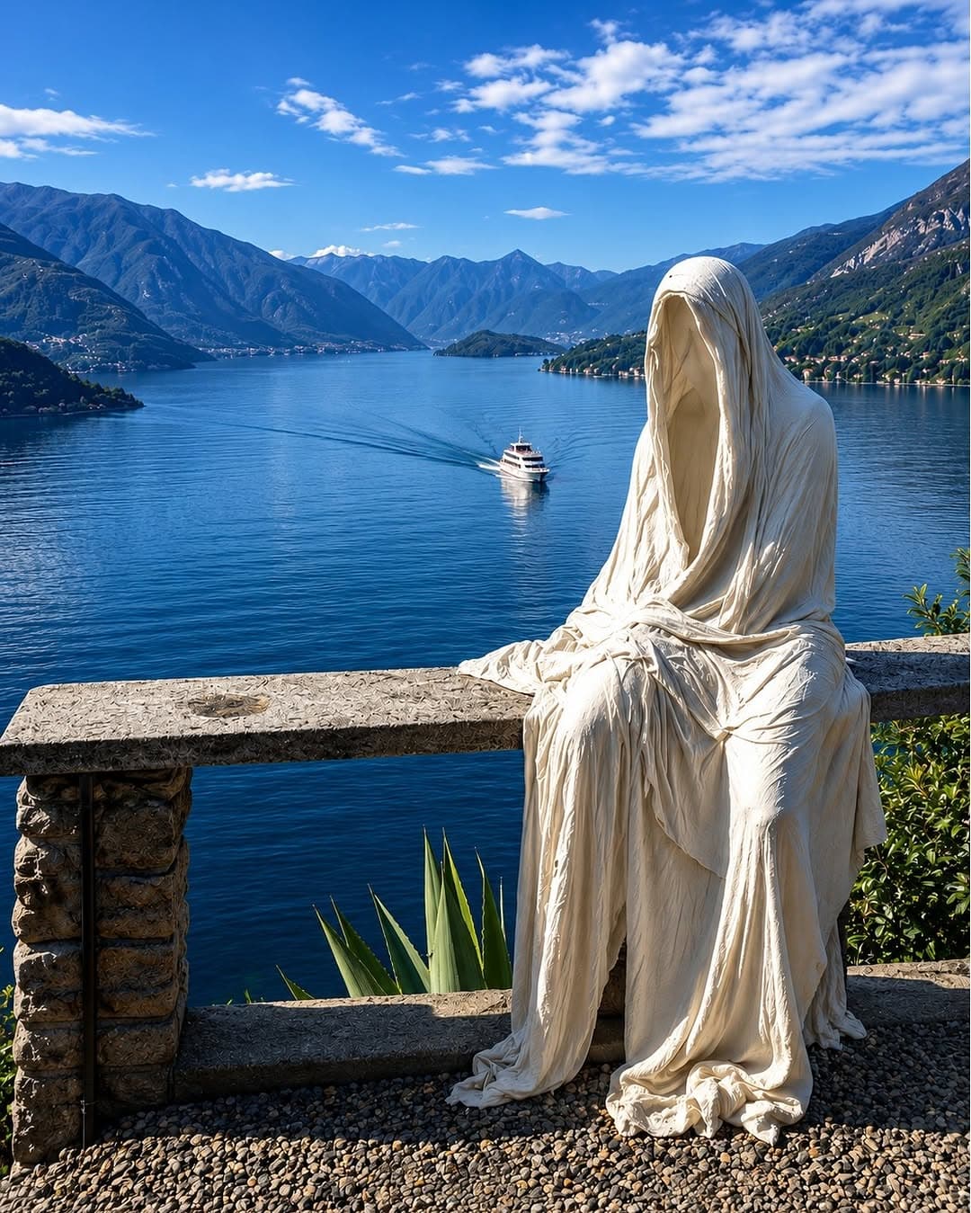 Castello di Vezio's Annual Plaster Cast Ghosts