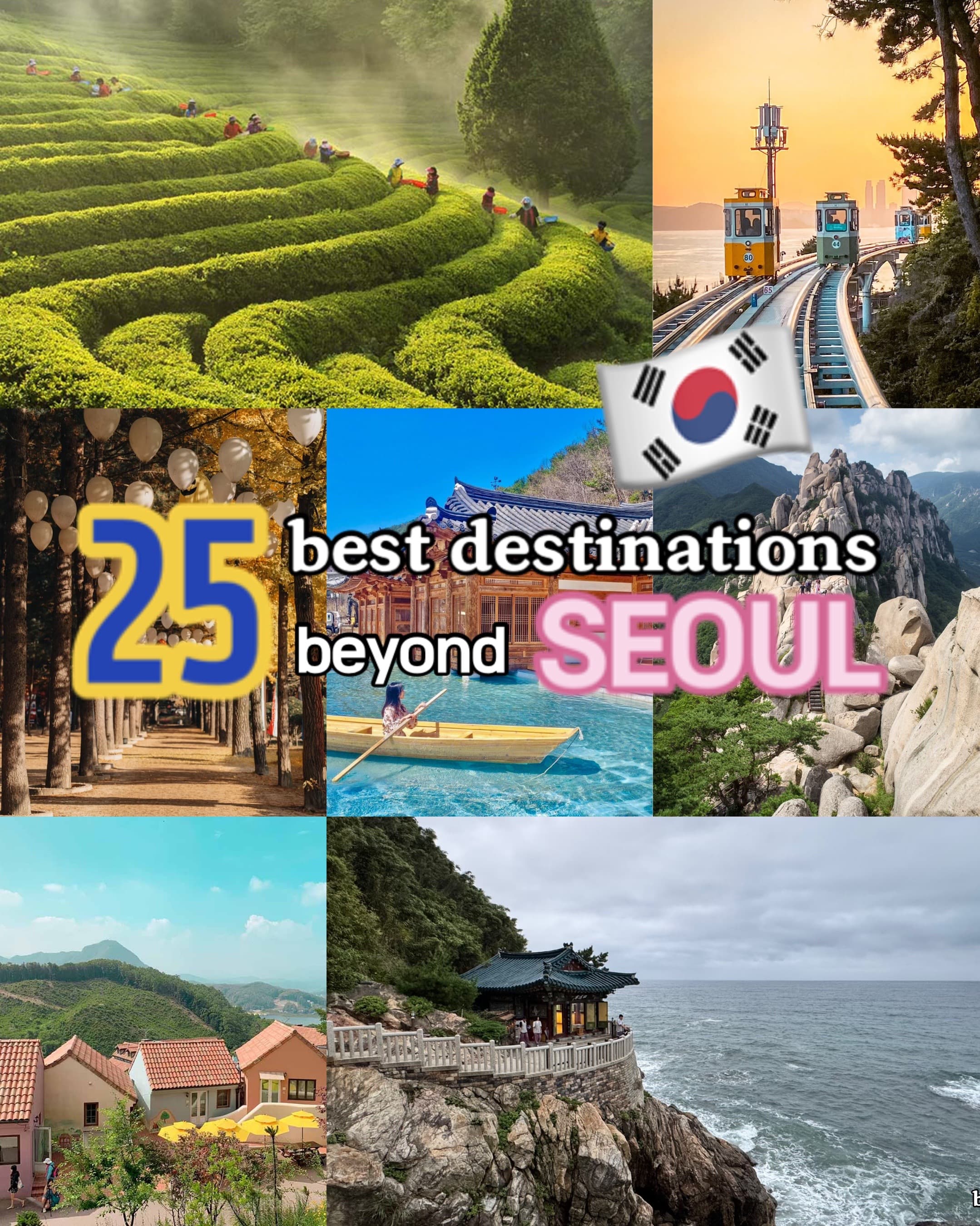 South Korea's Top 25 Destinations Beyond Seoul