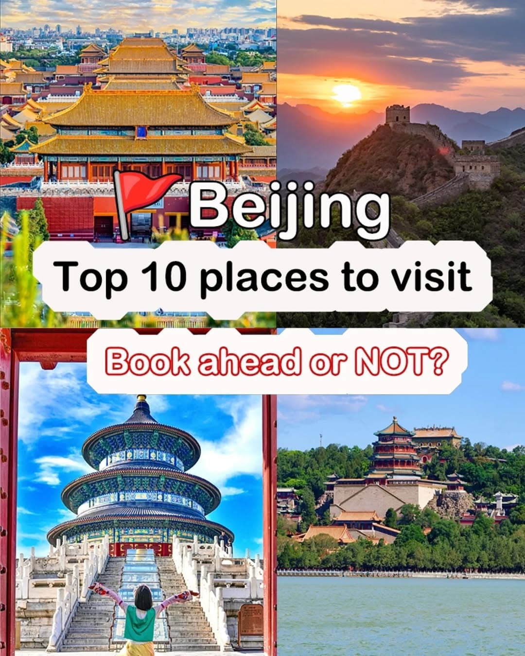 Beijing's Top 10 Iconic Landmarks Require Booking