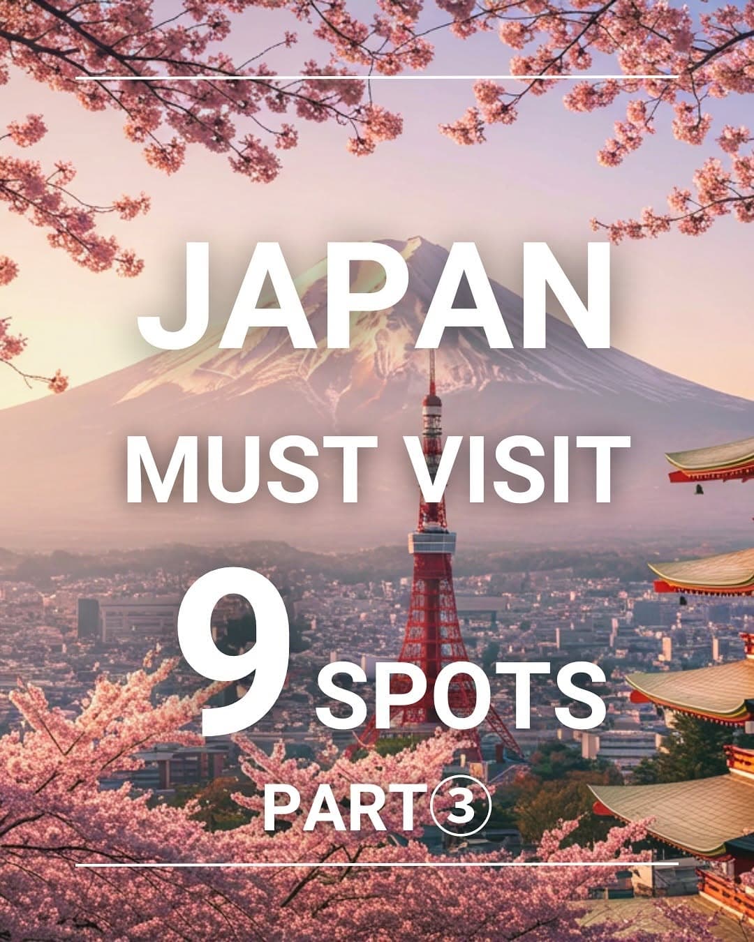 Four Iconic Japanese Landmarks and Views