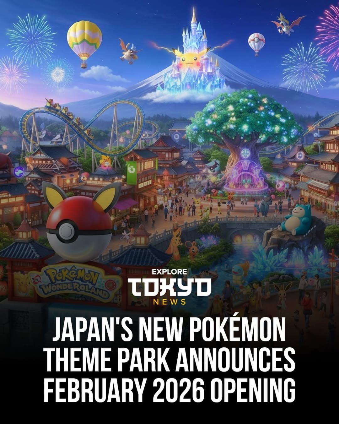 Pokémon Theme Parks In Japan