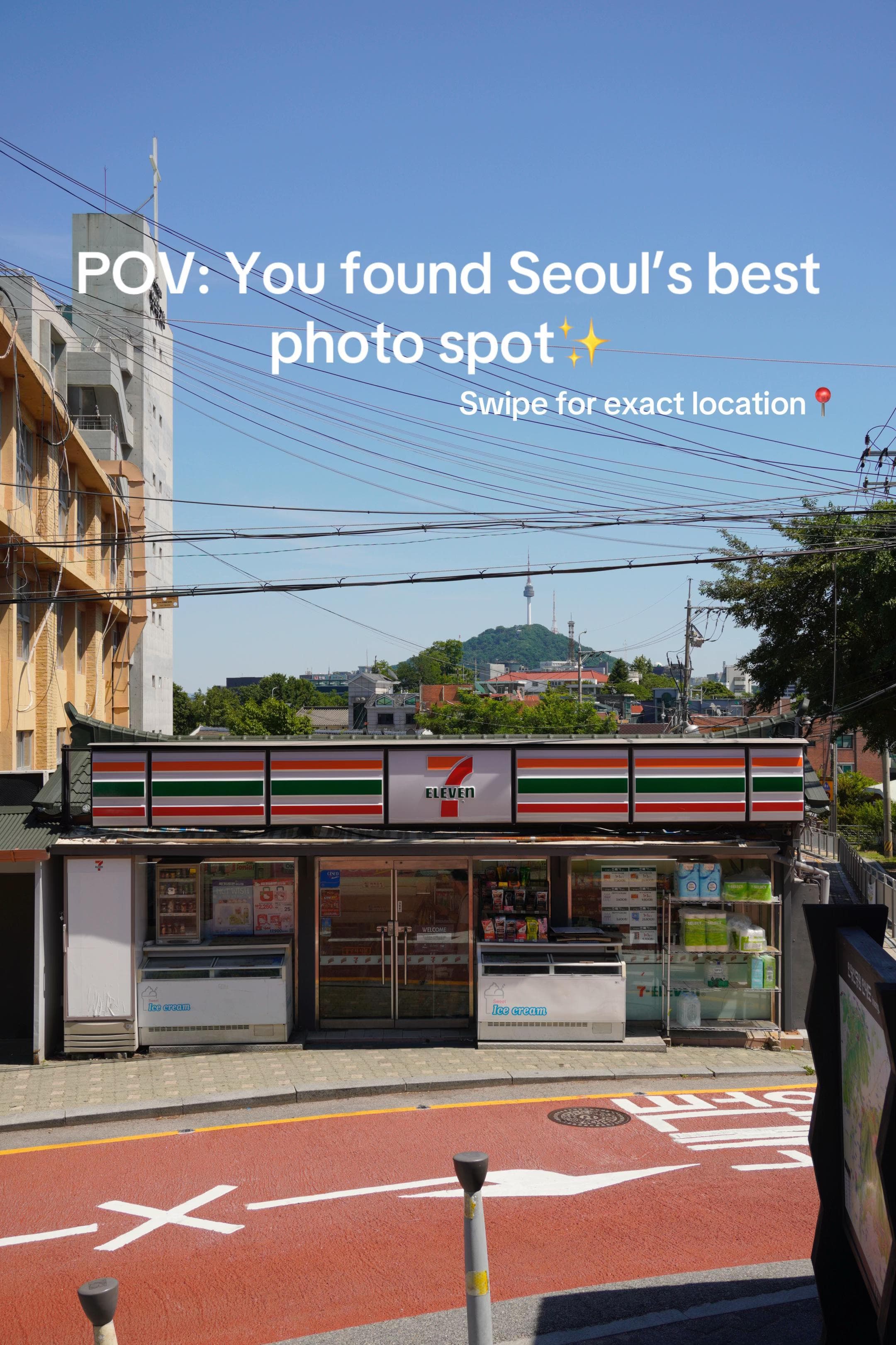 Seoul Landmarks and Convenience Stores