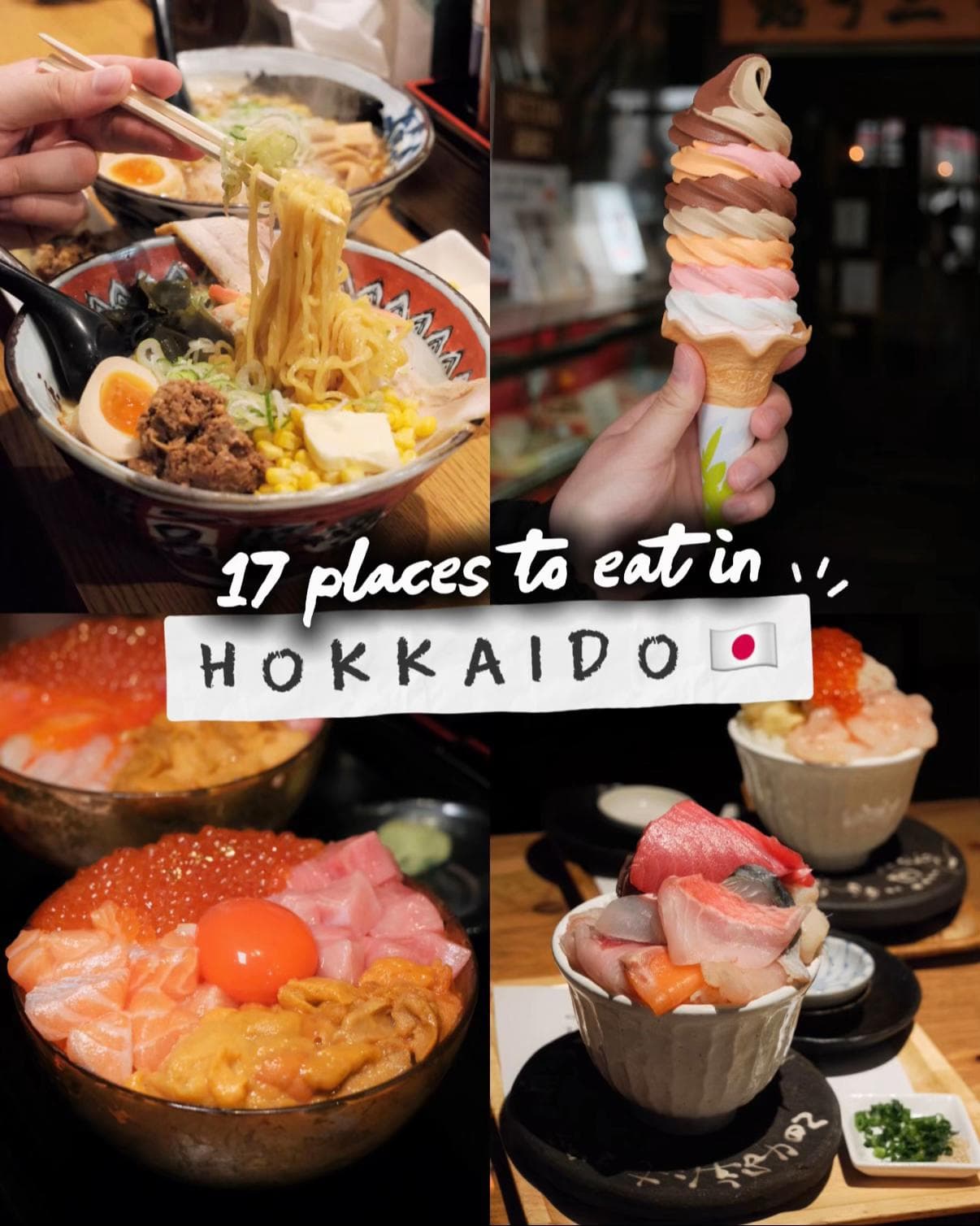 Hokkaido Foodie Destinations: Seafood, Ramen, and Sweets
