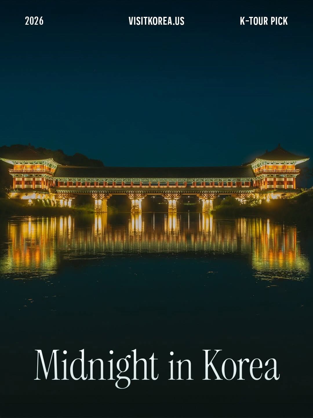 Timeless Korean Landmarks Illuminated at Night