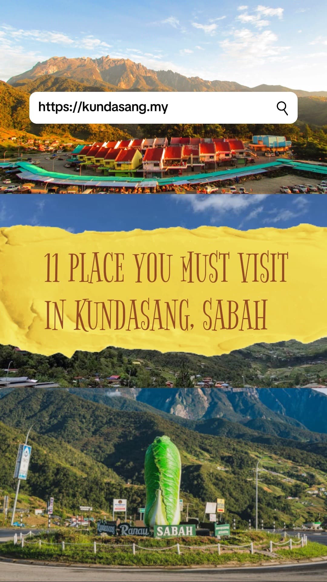 11 Kundasang Destinations for Mountain Views and Farms