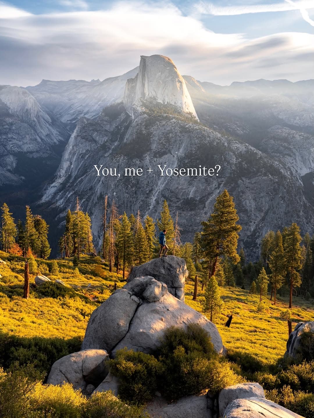 Yosemite National Park And Half Dome Beauty