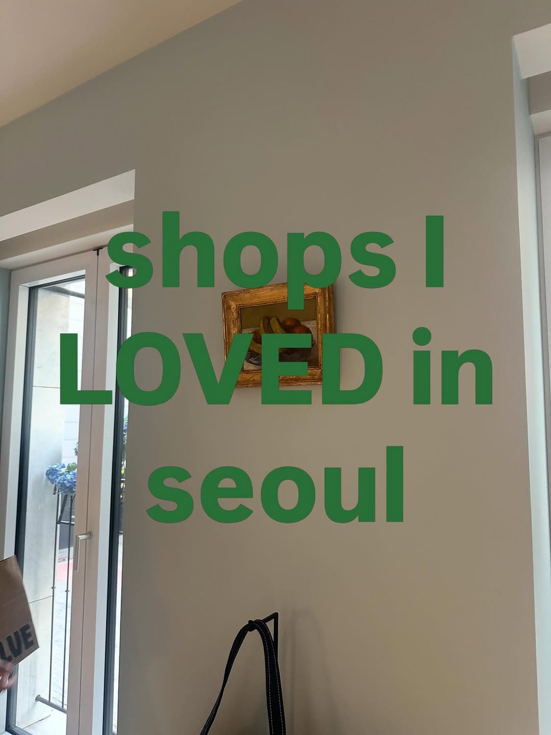 Seoul Shops: Gems You Won't Want to Miss