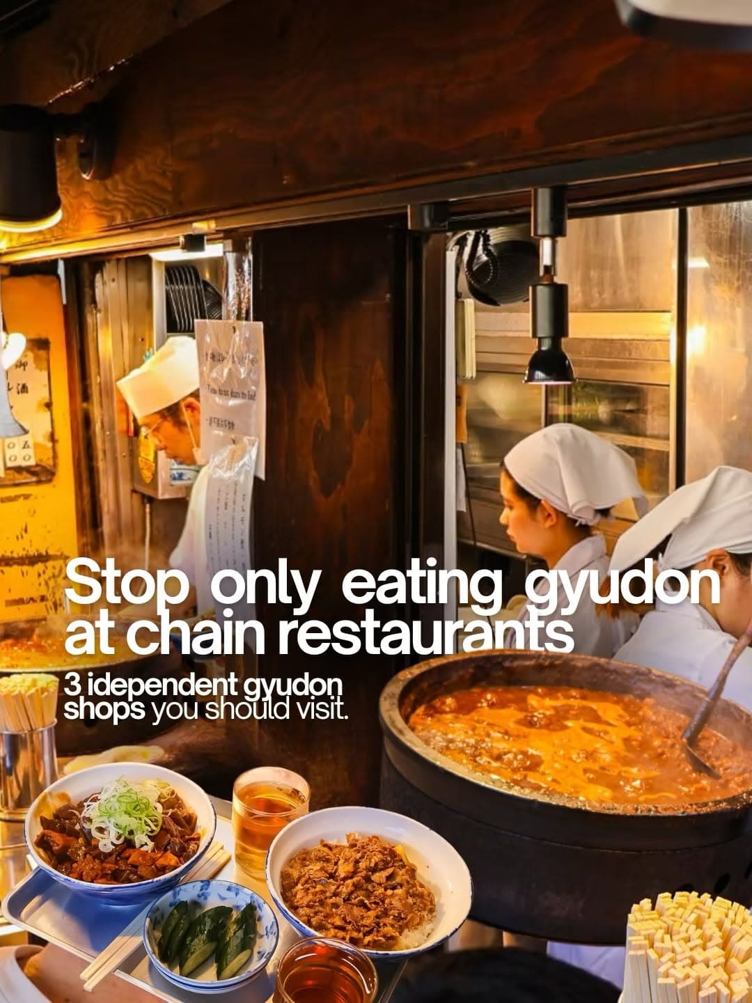 3 Restaurants in Tokyo