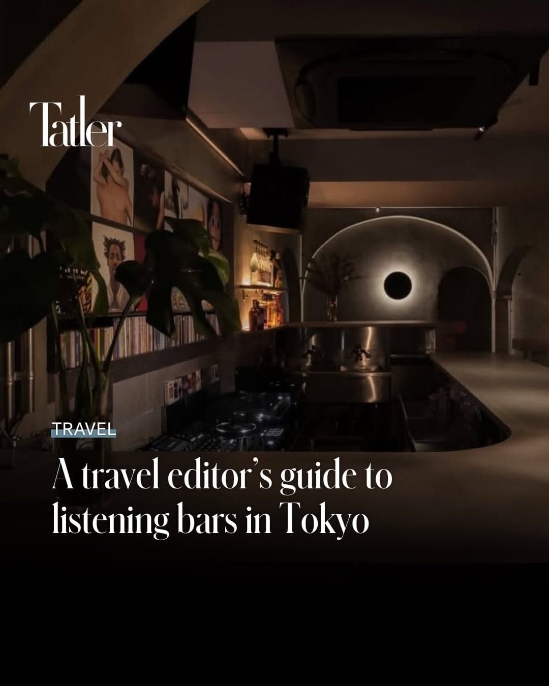 Tokyo's Best Listening Bars for Music Lovers