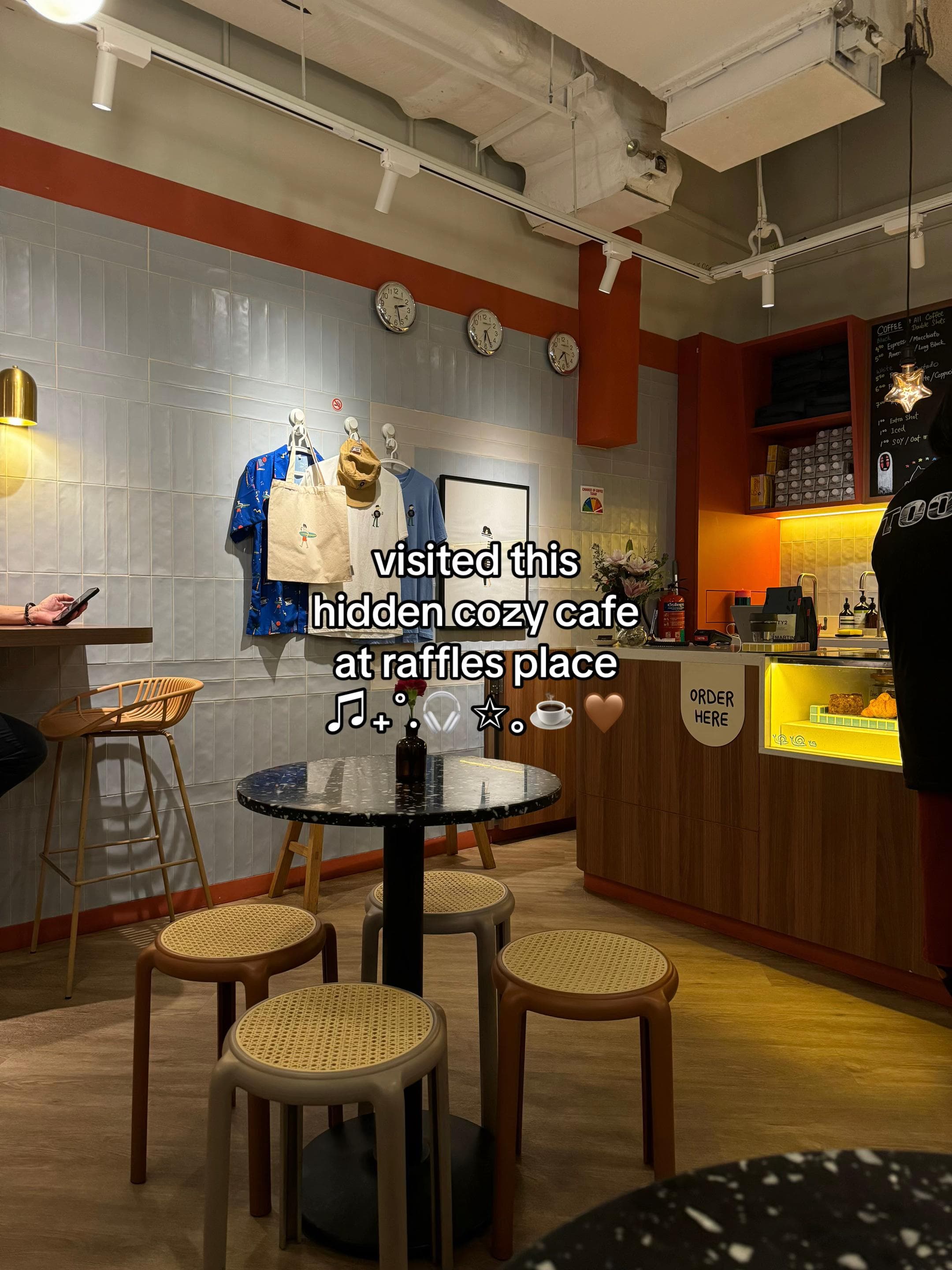 Raffles Place, CIMB Plaza, and Wai Cafe