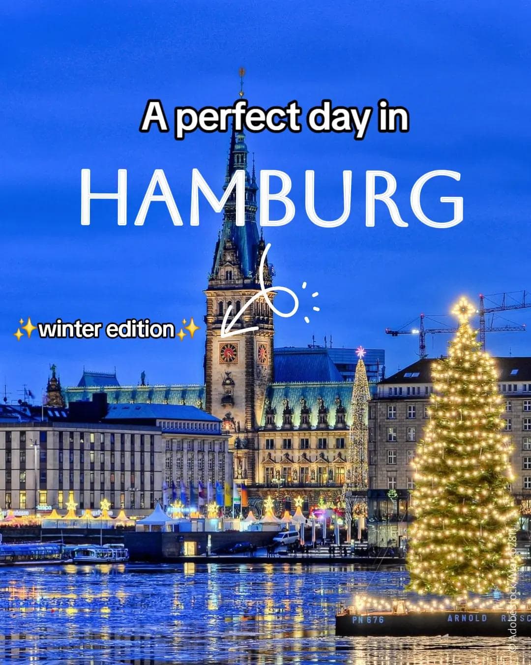 Hamburg Winter Delights: Harbor Views and Festive Charm
