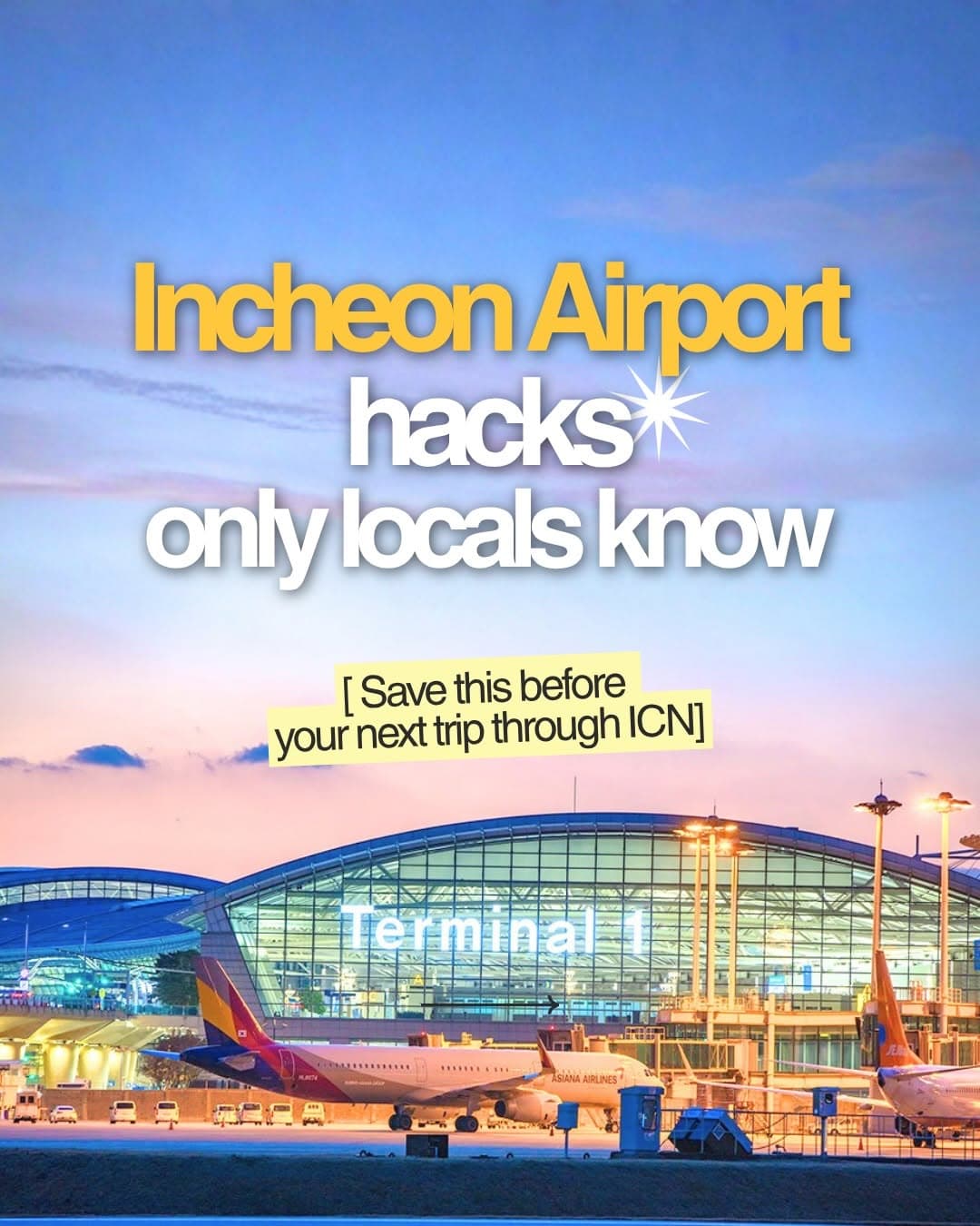 Incheon Airport: A Traveler's Guide to Dining, Rest, and Fun