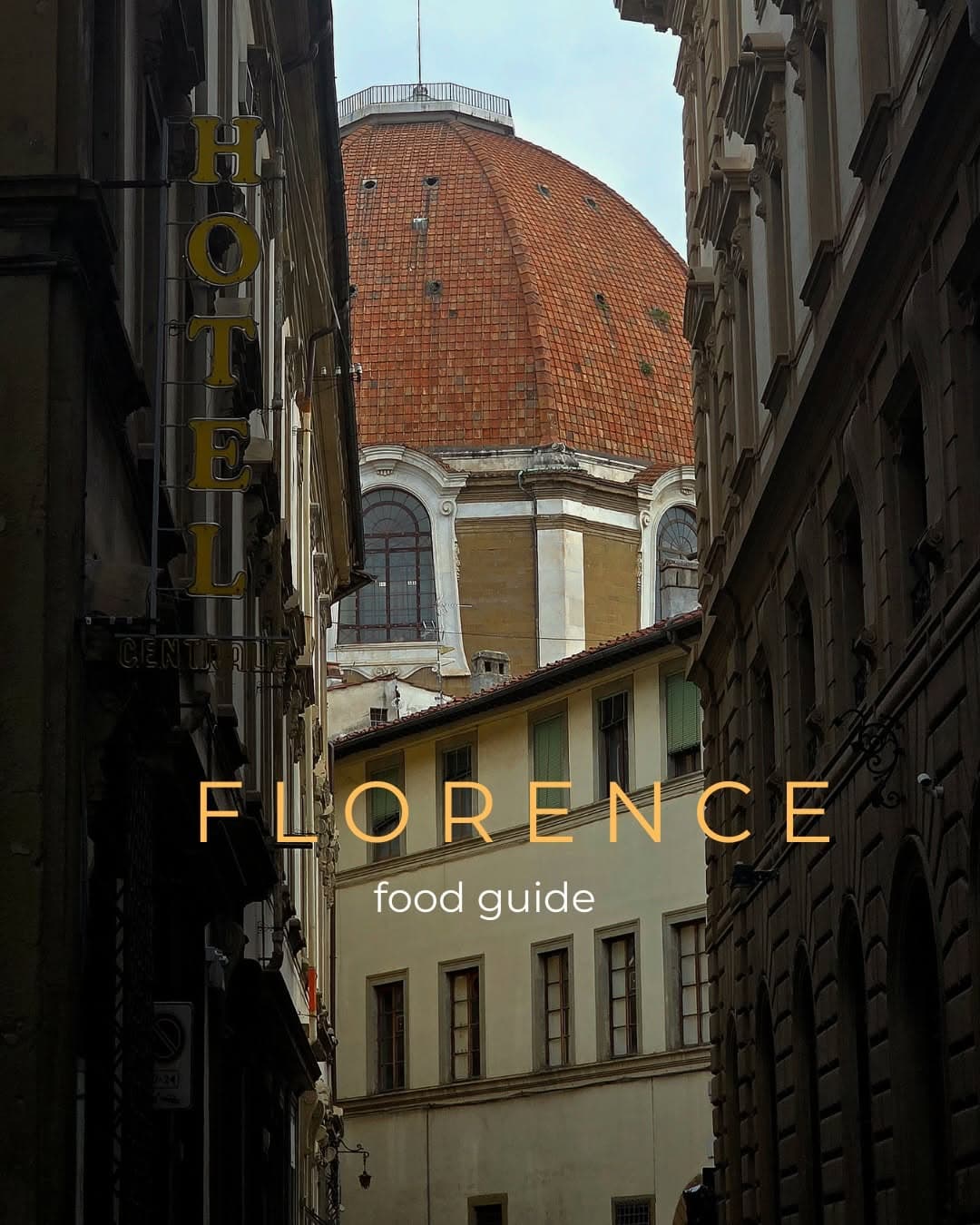 Florence Food Guide With Drink Spots