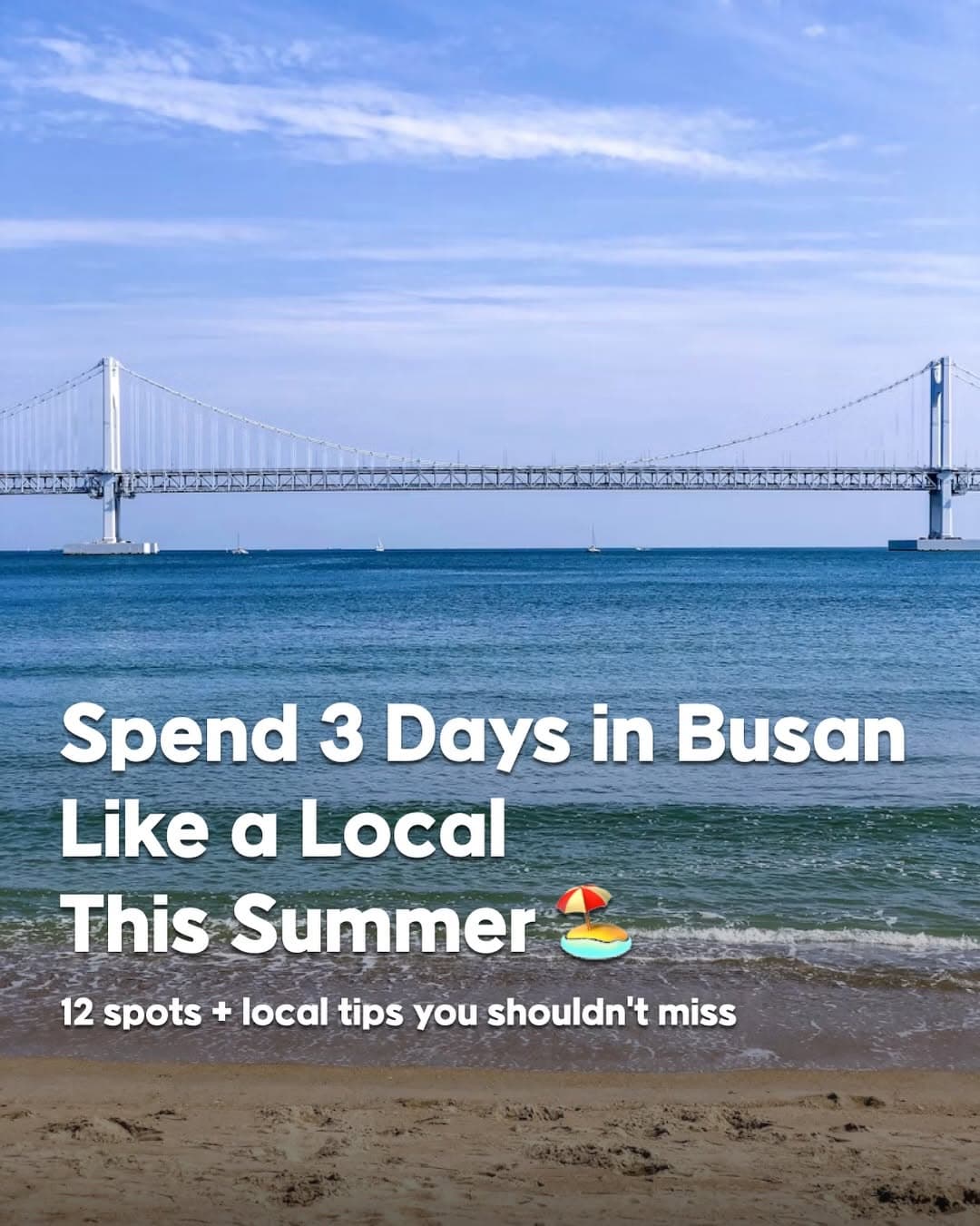 Busan's Best: Beaches, Villages, and Coastal Views