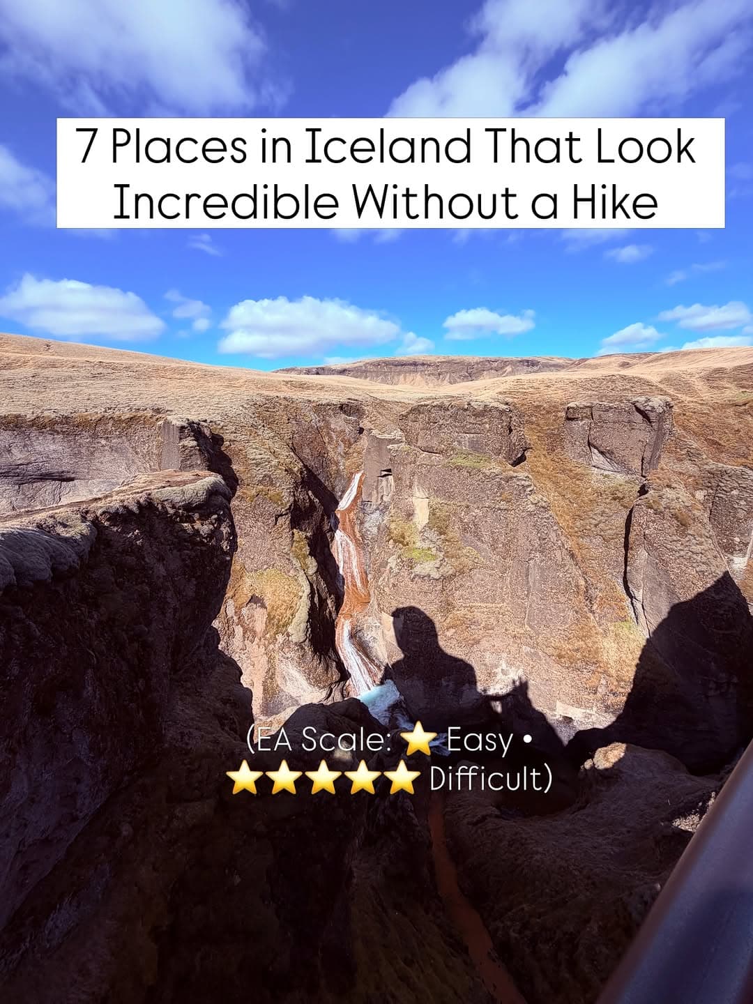 Iceland's Easy Access Scenic Wonders
