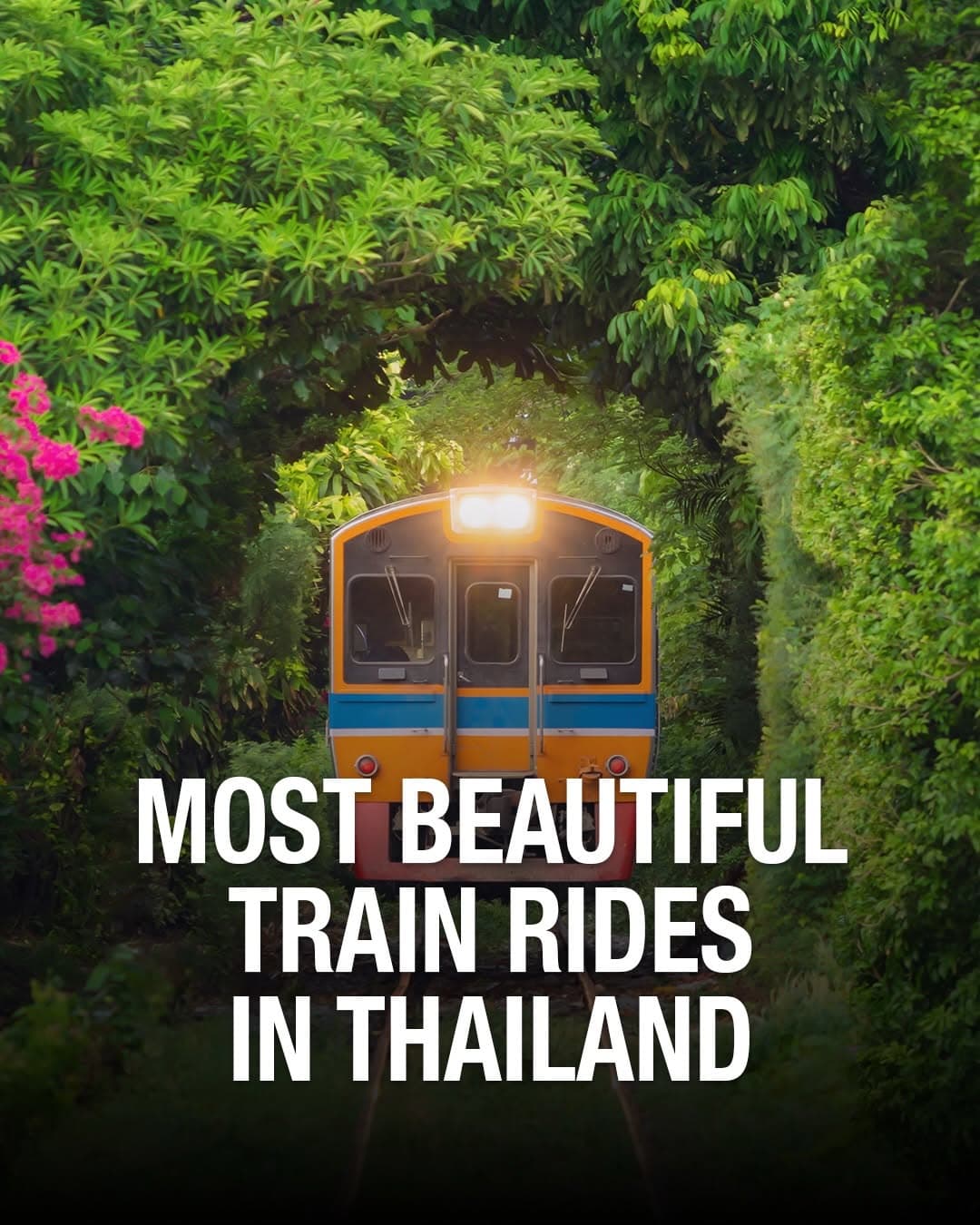 Beautiful Train Rides Across Thailand
