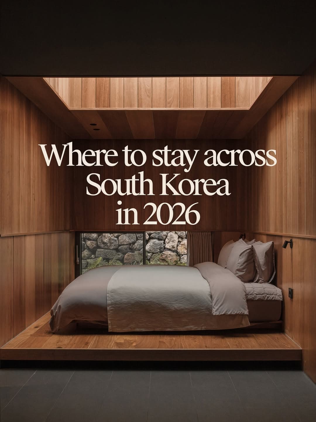 South Korean Stays Offering Distinct Atmospheres