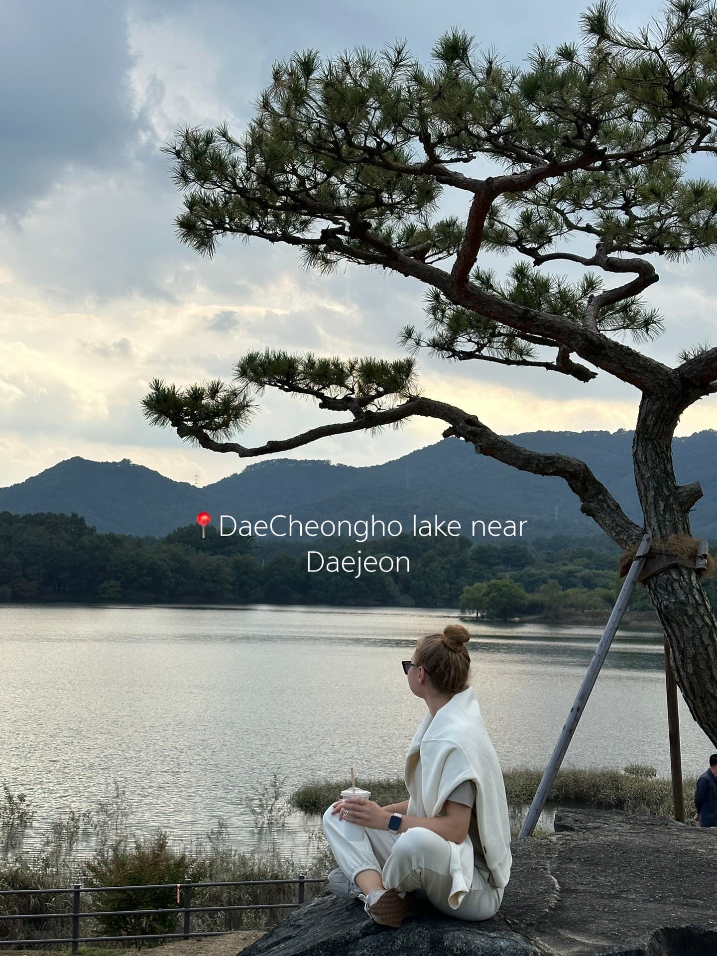 Daecheong Lake And A Nearby Cafe