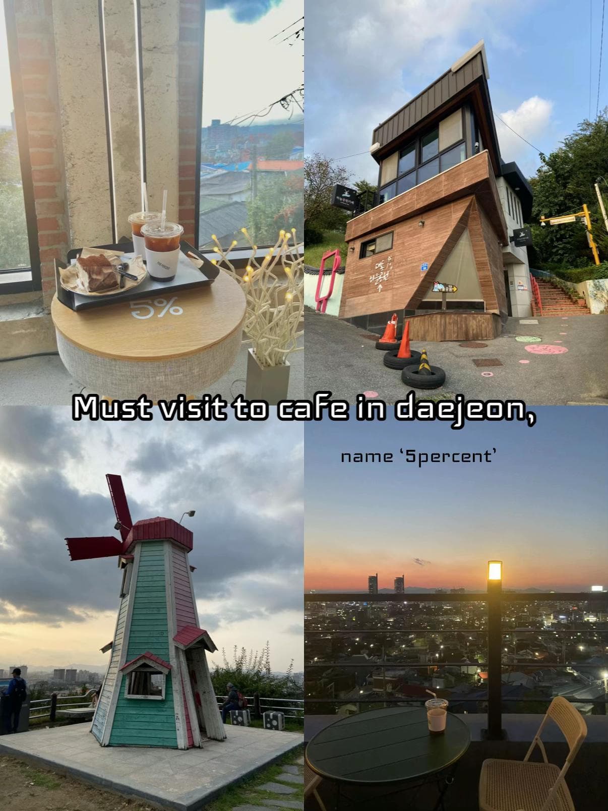 Daejeon Cafes With Sky-High Views