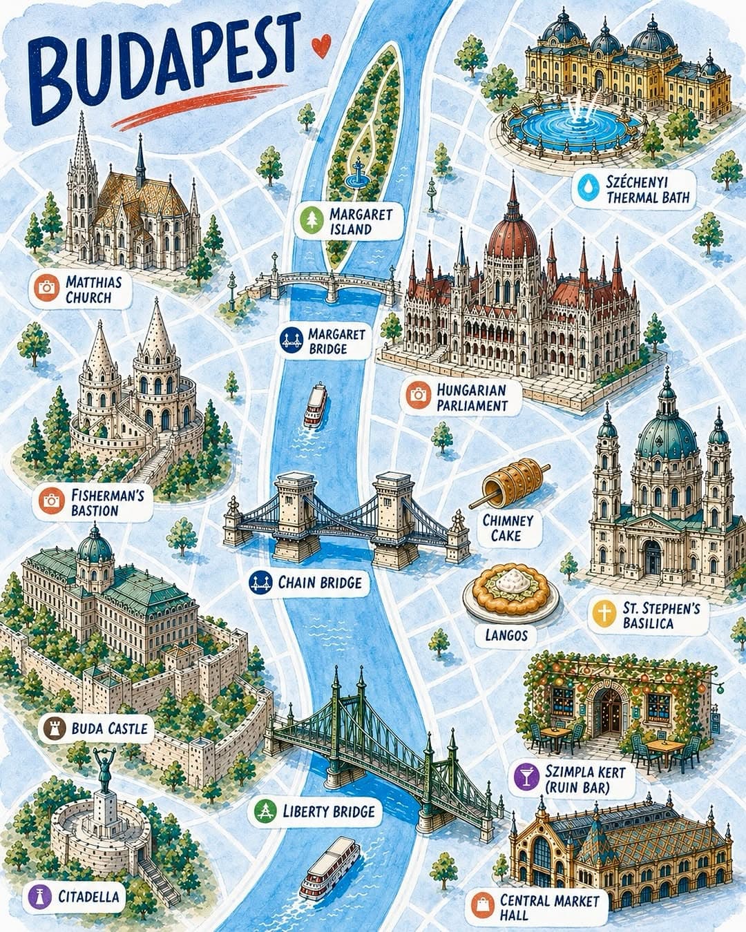 Budapest: Must-See Attractions, Dining, and Experiences