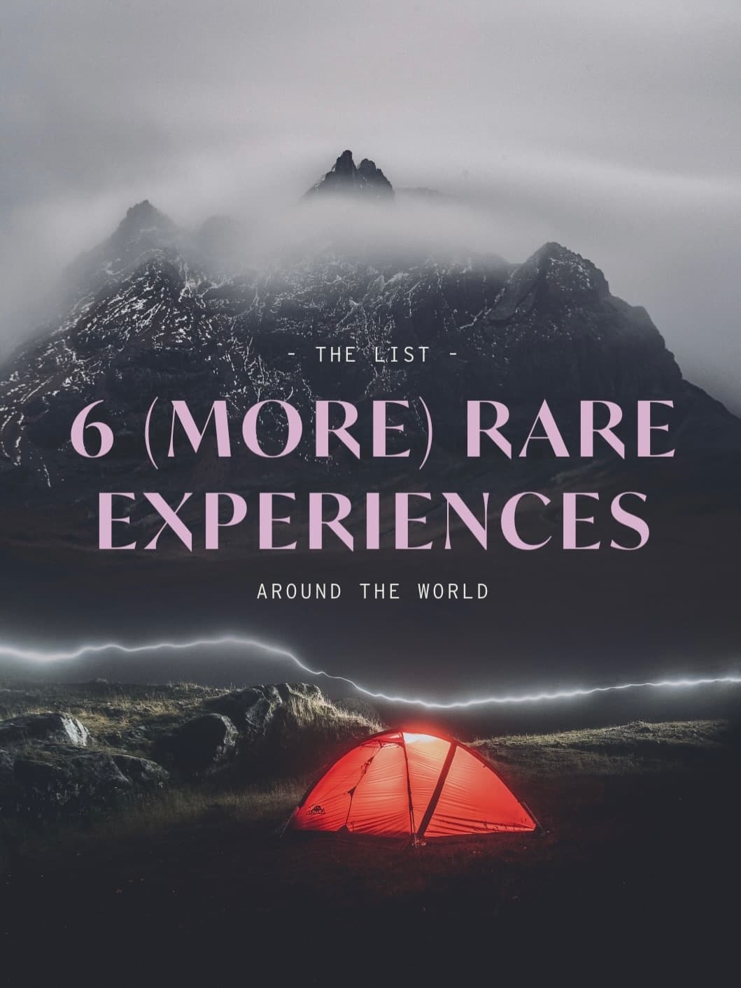 Six Remarkable Adventures Beyond The Ordinary