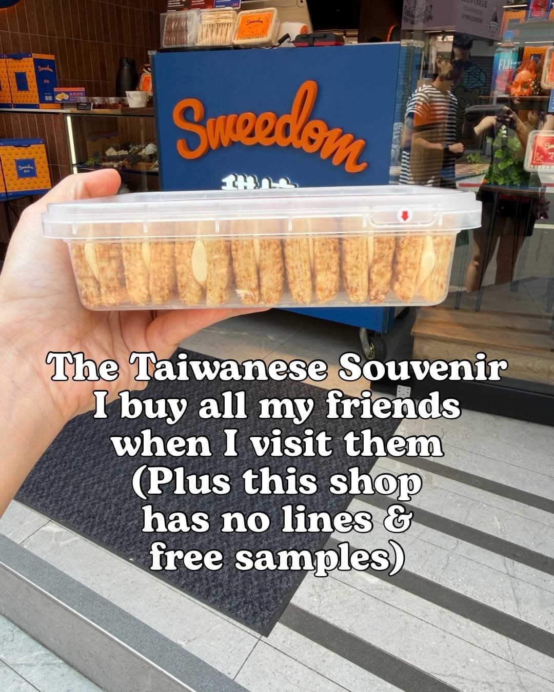 Taipei's Sweedom: Nougat Crackers Alternative