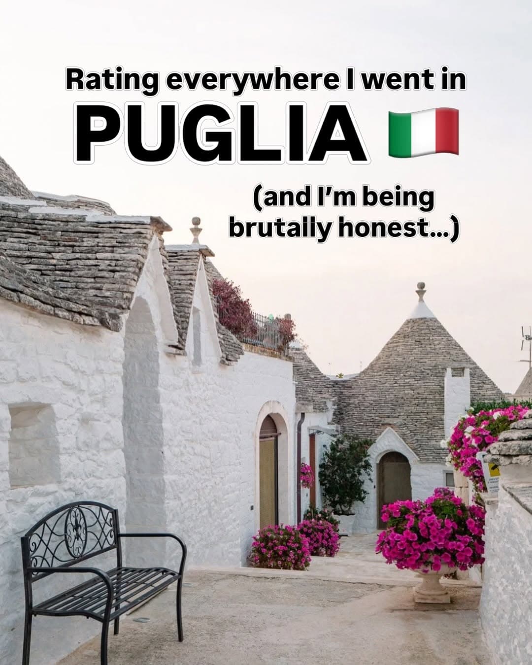 Puglia Destinations: A Personal Travel Rating