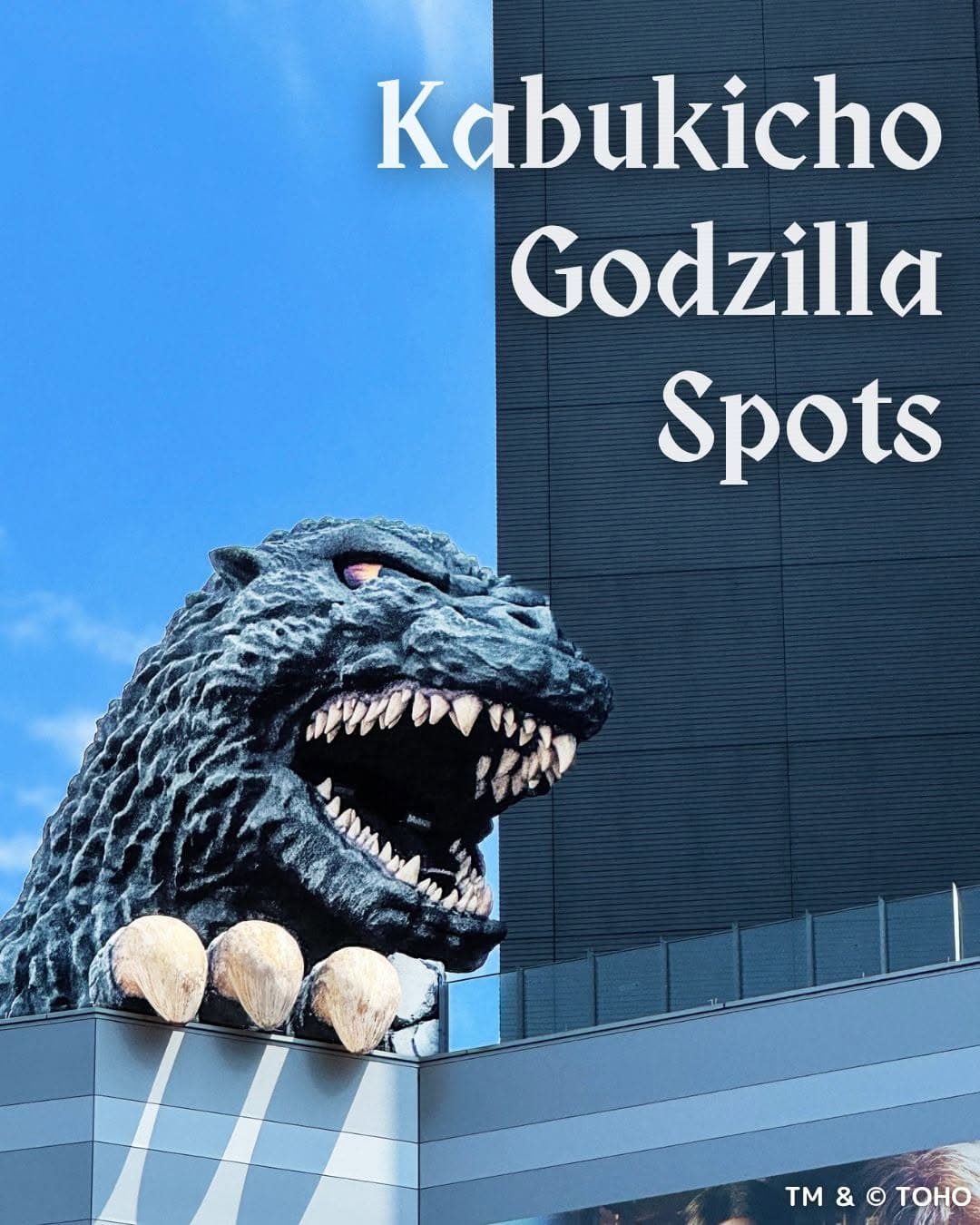Godzilla Sights in Kabukicho
