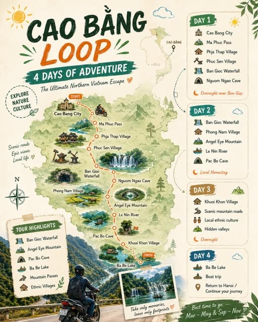 Explore Northern Vietnam's Cao Bang Loop Attractions
