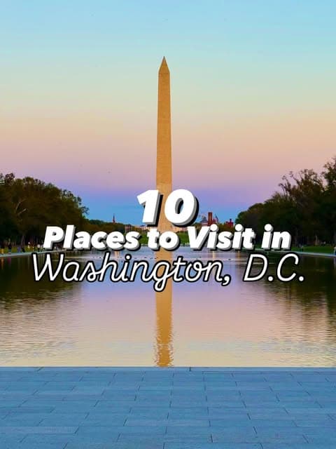 Three Day Washington DC Itinerary