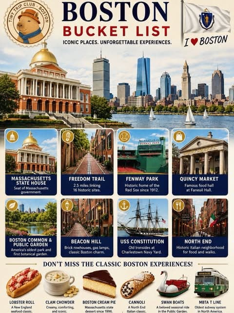 Boston's Top Seven Historic And Cultural Attractions