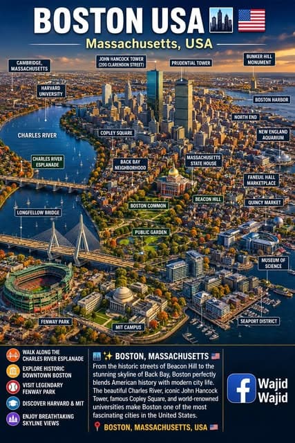 Boston's Historic Sites and Modern Attractions