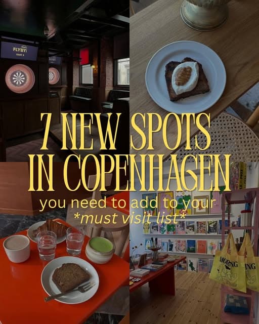 New Copenhagen Spots: Bars, Pizza & Coffee