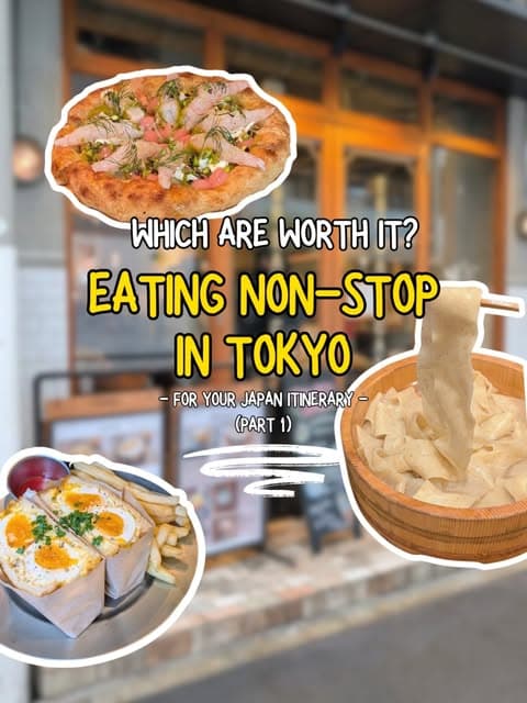 Tokyo Food Trip: Must-Try Eats