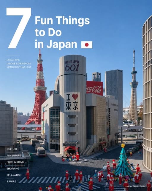 Unique Fun Experiences Across Japan