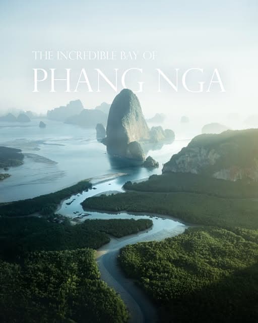 Phang Nga Bay's Surreal Limestone Karst Landscapes