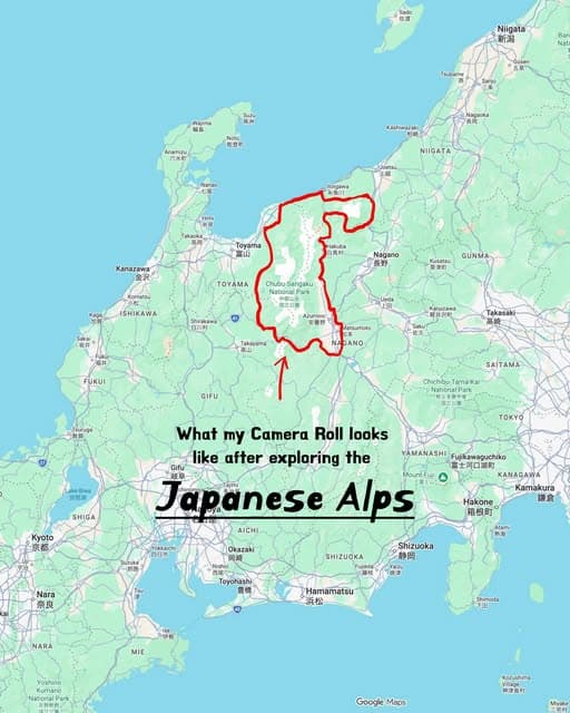 Japanese Alps Cherry Blossoms And Coastal Views