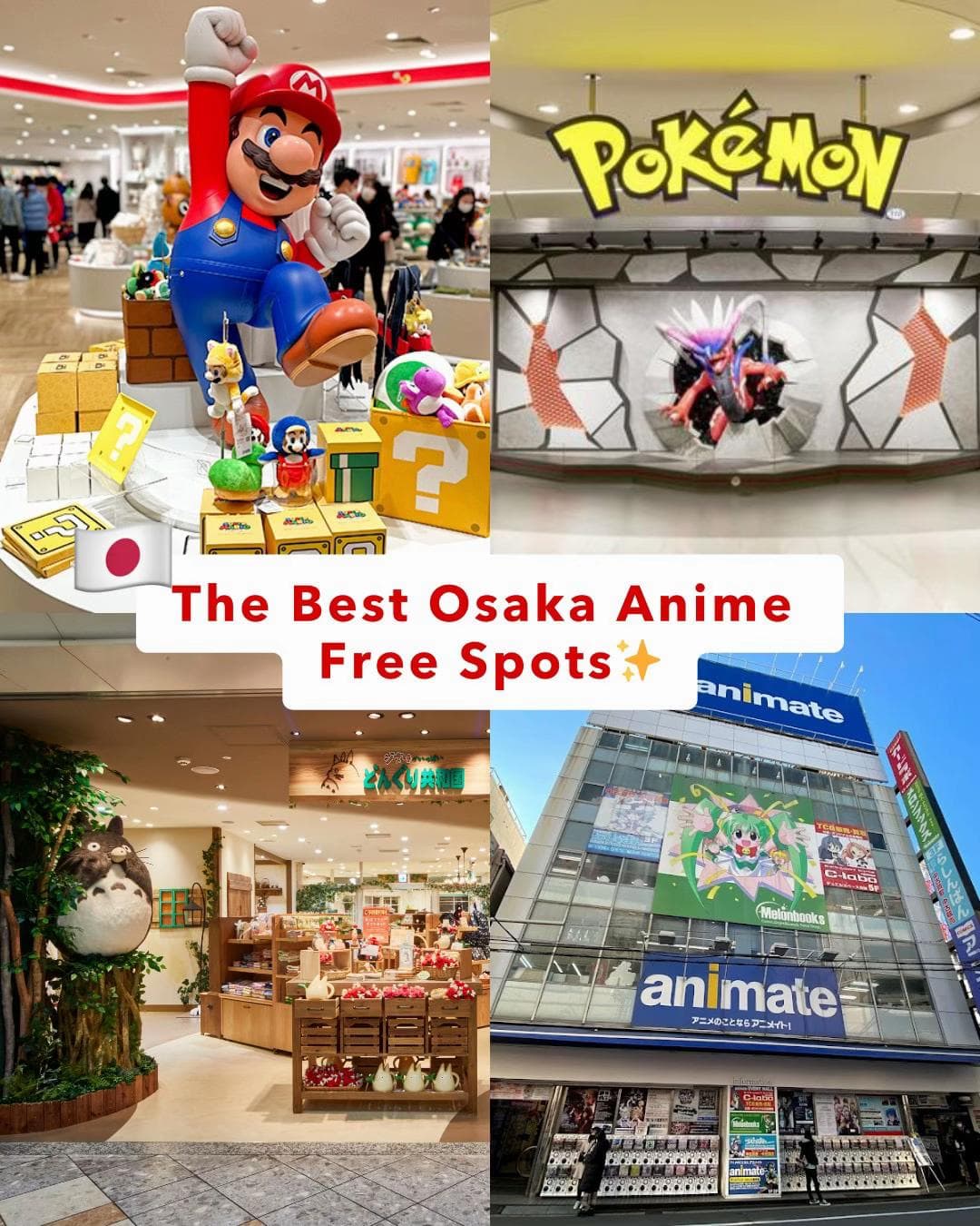 Osaka's Top Free Anime and Game Exploration Spots