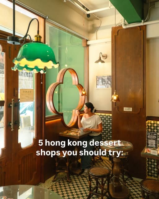 Five Recommended Hong Kong Dessert Shops